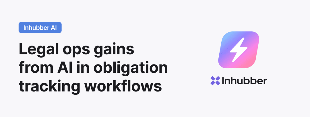 Legal ops gains from artificial intelligence in obligation tracking