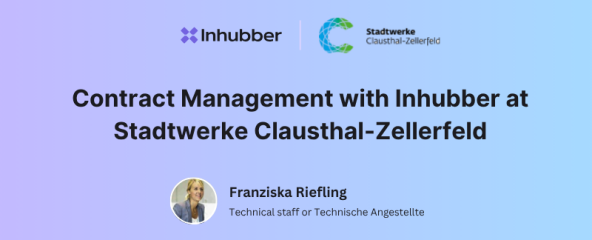 Efficient Contract Management at Stadtwerke Clausthal-Zellerfeld: How Inhubber Enables Greater Transparency and Control