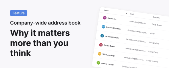 Unternehmensweites Adressbuch für Vertragsmanagement: Warum es wichtig ist