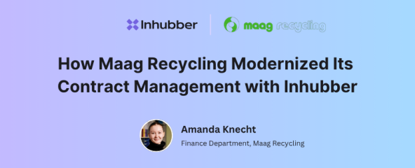 How Maag Recycling digitalized their contract management with Inhubber