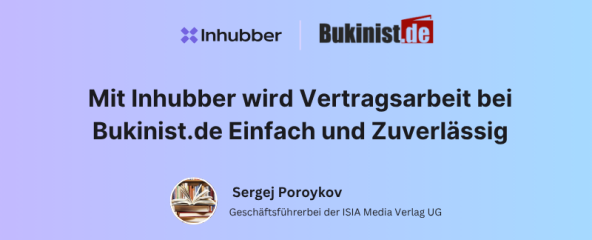 Digitale Signatur und schnelle Vertragsabschlüsse von Inhubber