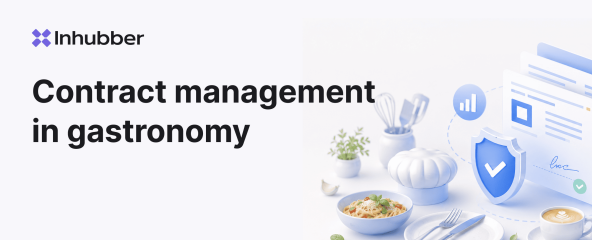 Contract management for gastronomy and catering