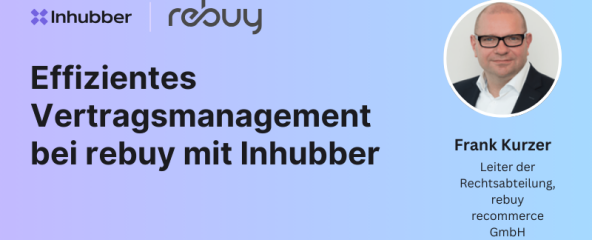 Efficient contract management at rebuy with Inhubber