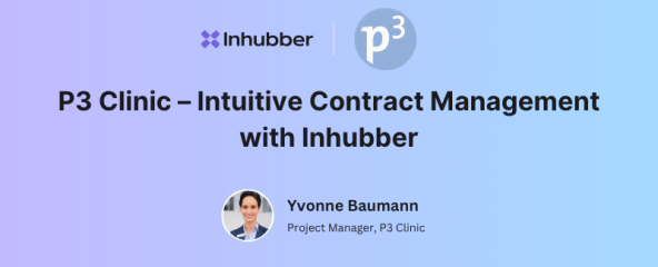 P3 Clinic – Intuitive Contract Management with Inhubber
