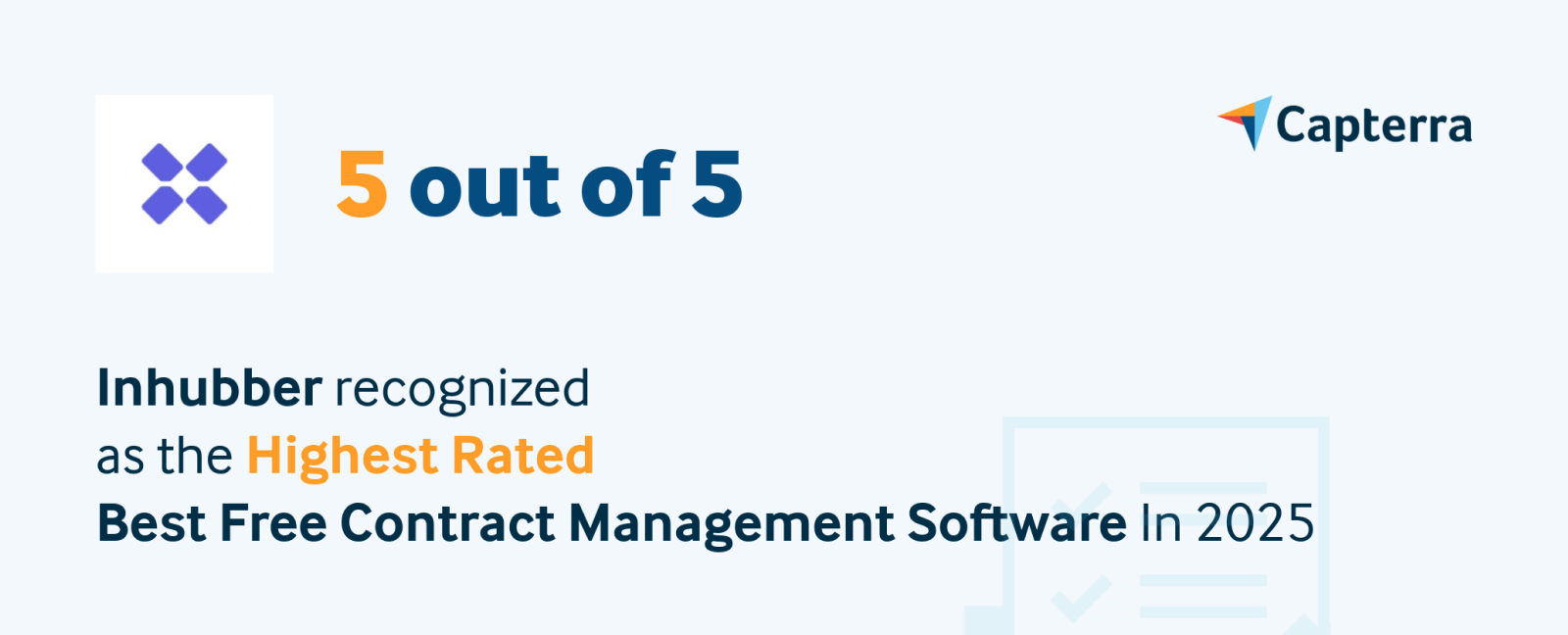 Beste Vertragsmanagement-Software 2025:  Inhubber auf Platz 1