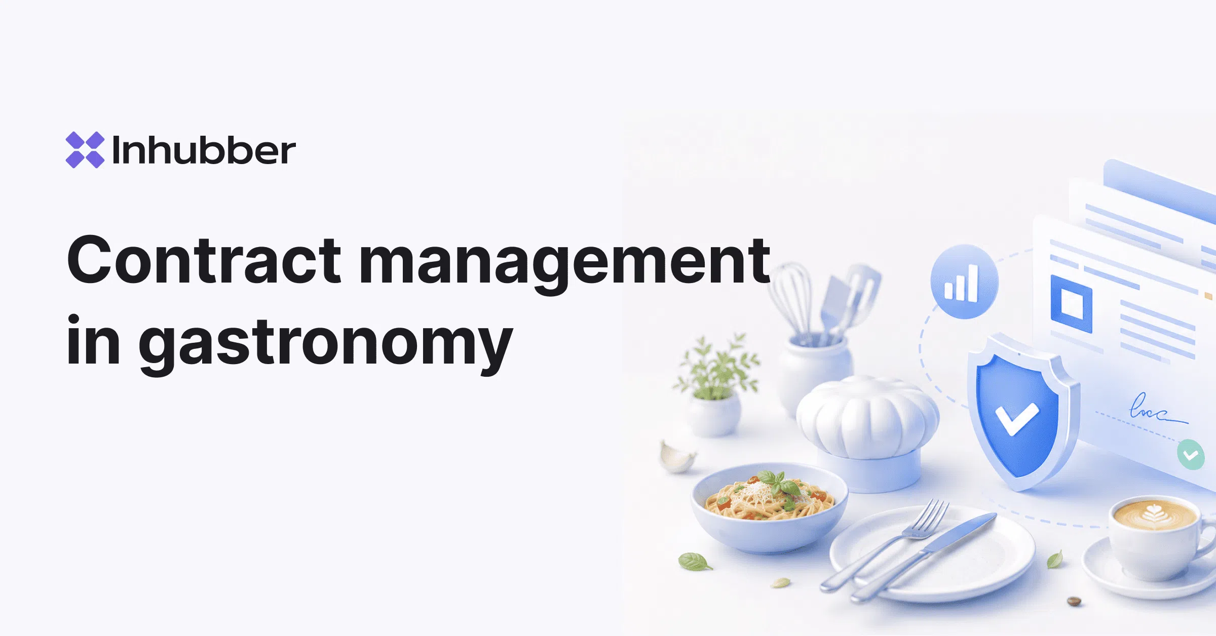 Contract management for gastronomy and catering
